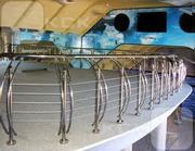 Перила из нержавеющей стали на заказ алматы,  по доступным ценам
