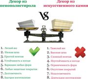 Колонны из пенопласта до конца недели скидка 50%