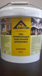 CМС армирующая эластичная шпаклевка для декора из пенопласта